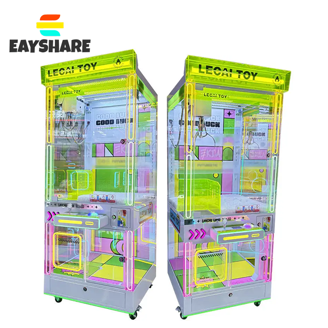 High Quality Children's Claw Game Equipment Hot Sale Coin Gifts Snacks Crane Toys Vending Claw Crane Machine