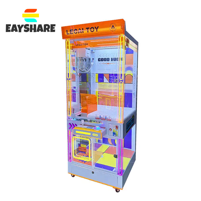 Toys World Win Plush Toys Machines All Market Business Transparent Color the Claw Crane Machine for Sales