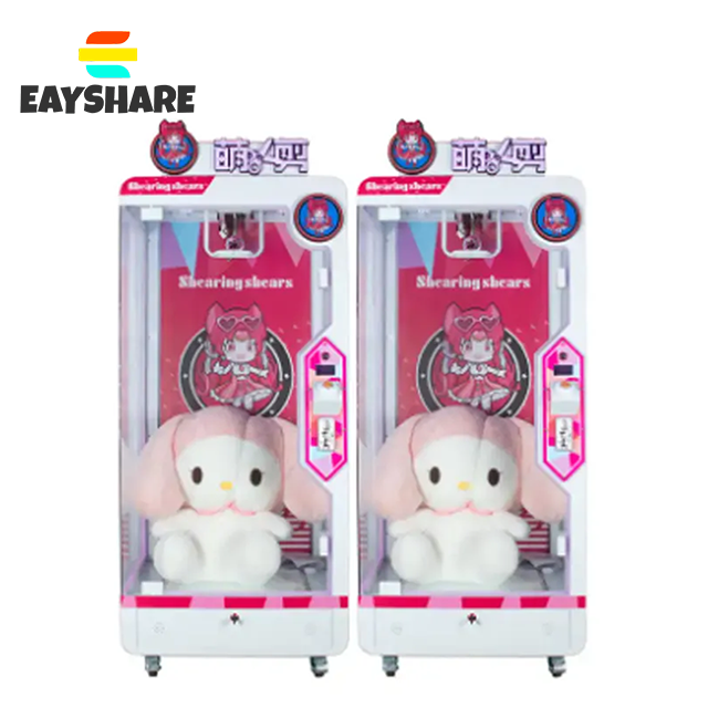 Hot Selling Scissors Machine Plush Toy Claw Machine Large Doll Coin-operated Claw Single Cutting Game Machine