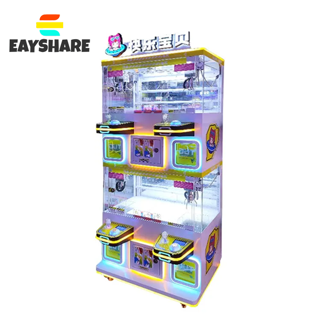 Factory Wholesale Coin Operation Amusement Park Claw Machine Mini Toy Crane Claw Game Prize Vending Machine