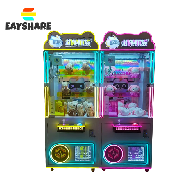 Customize Toy Crane Arcade Game Machine Coin Operated Plush Claw Doll Vending Machine With Coin Acceptor