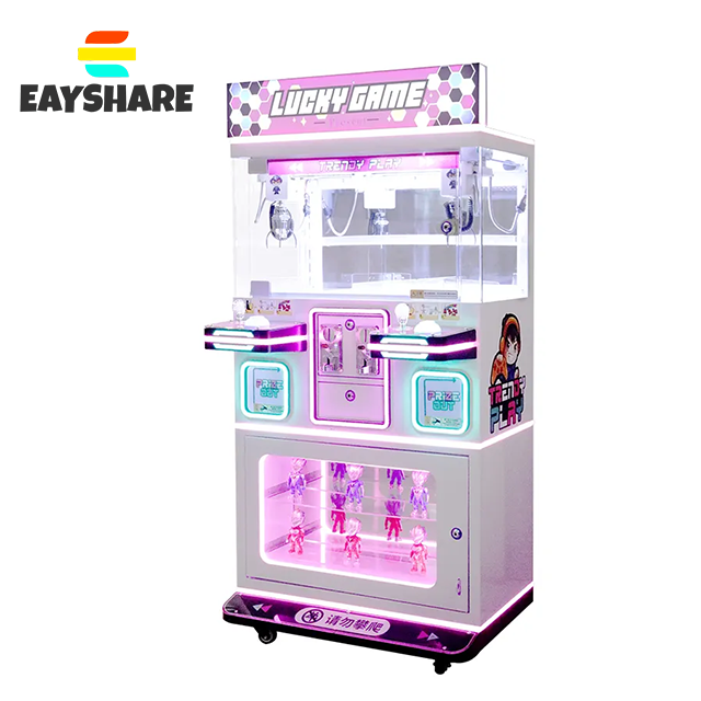 Factory Direct Grab Game Console Mini Kid 2 Player Claw Crane Machine Toy Grab Machine Vending Machine