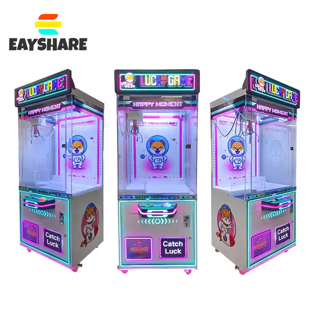 Hot Sale Debit Credit Card Payment Toy Arcade Crane Toy  Claw Machine Coin Operated Dolls Gifts Game Catcher Games Machine