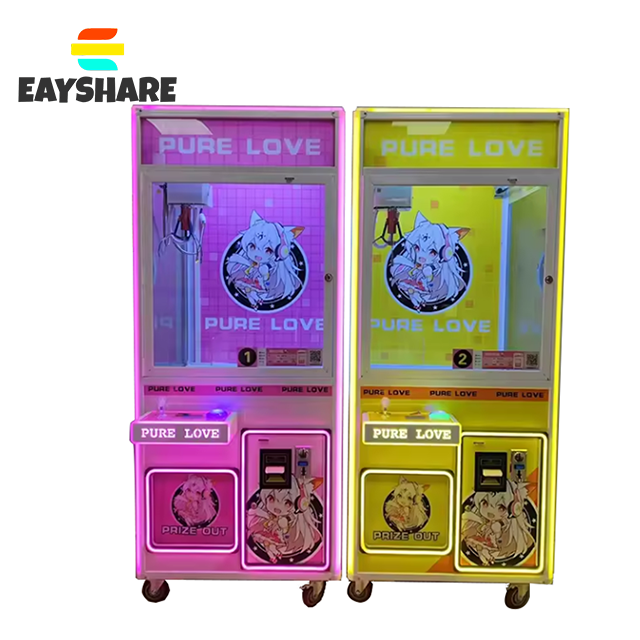 Customize POS&NFC Pay Claw Machine Indoor Play Area Equipment Crane Machine Token Coin Operated Catch Doll Gift Game Machine