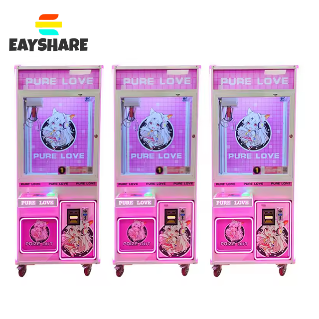 Customize POS&NFC Pay Claw Machine Indoor Play Area Equipment Crane Machine Token Coin Operated Catch Doll Gift Game Machine
