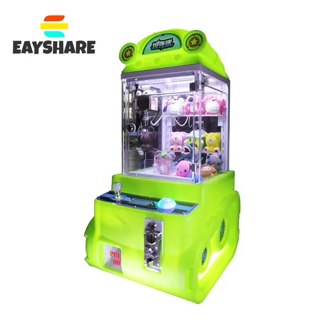 Factory Price Coin Operated Mini Claw Machine Plastic Doll Arcade Mini Crane Machine Claw Machine for Sale