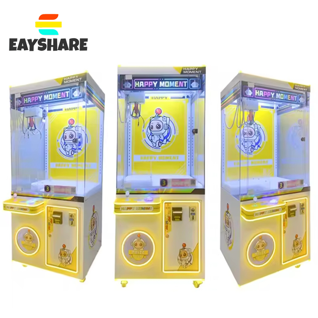 Toy Plush Catcher Claw Machine With Bill Acceptor Arcade Game Prize Doll Grabber Coin Pusher Claw Crane Machine for Sale