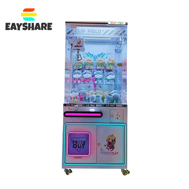 Factory Wholesale Cheap Amusement Equipment Coin-operated Arcade Plush Toy Catcher Prize Vending Machine
