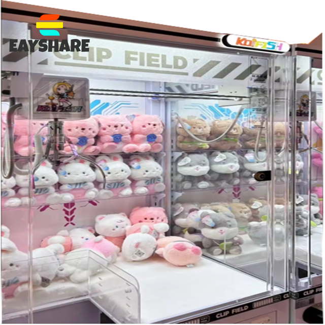 Factory Wholesale Cheap Amusement Equipment Coin-operated Arcade Plush Toy Catcher Prize Vending Machine