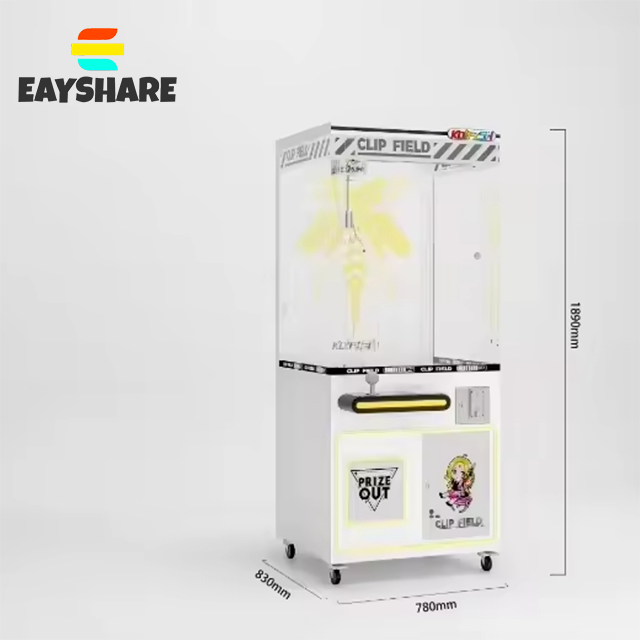 Factory Wholesale Cheap Amusement Equipment Coin-operated Arcade Plush Toy Catcher Prize Vending Machine