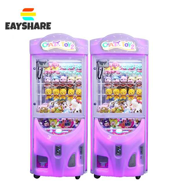 Coin Operated Game Machine Arcade Game Claw Machine Plush Toys Claw Crane Machine for Indoor Amusement