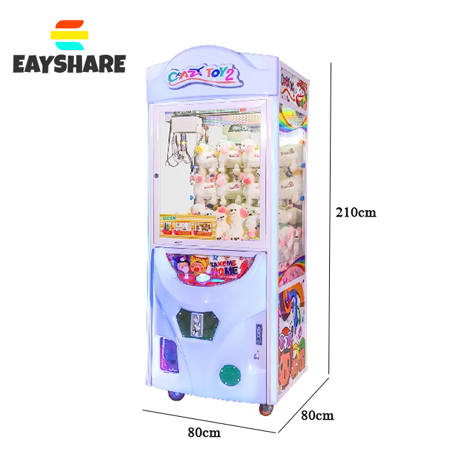 Coin Operated Game Machine Arcade Game Claw Machine Plush Toys Claw Crane Machine for Indoor Amusement