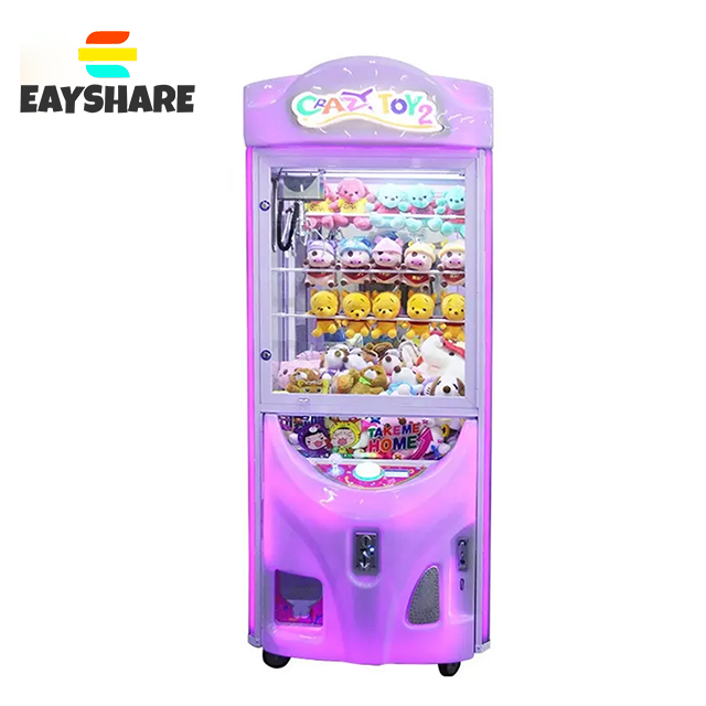 Coin Operated Game Machine Arcade Game Claw Machine Plush Toys Claw Crane Machine for Indoor Amusement