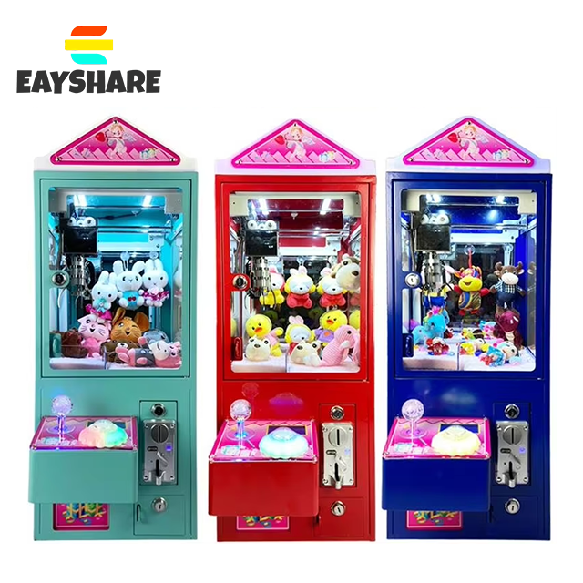 Mini Claw Crane Machine Arcade Toys Plush Coin Operated Games Mega Small Claw Machine Vending Machine