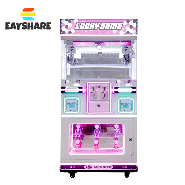 Factories Amusement Park Arcade Game Machine Arcade Mini 2 Player Claw Crane Machine for Sale
