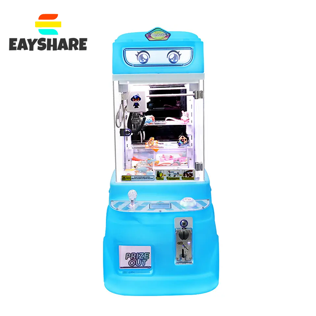 Eayshare Factory Directly Price Super Man Mini Commercial Small Doll Coin Operated Toy Crane Claw Machine