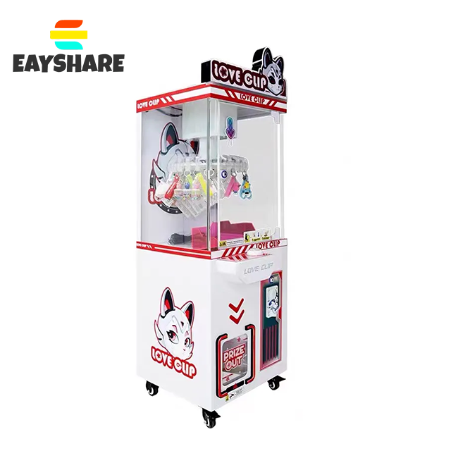 Eayshare Coin-operated Game Machine Starry Love Clip Machine Probability Controllable Prize Clip Snack Gift Vending Machine