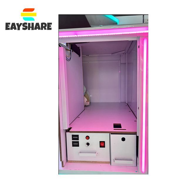 Coin-operated Crane Claw Machine Indoor Entertainment Amusement Park Prize Vending Machine Plastic Cabinet Vending Plush Toys