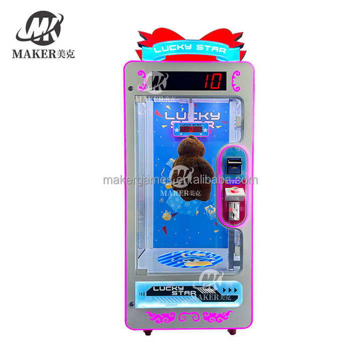 MK Factory Direct Prize Game Machine Coin Operated Cutting Arcade Scissor Cut Prize Machine for Sale