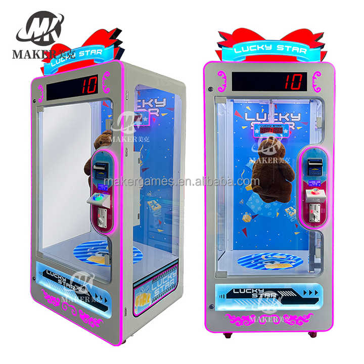 MK Factory Direct Prize Game Machine Coin Operated Cutting Arcade Scissor Cut Prize Machine for Sale