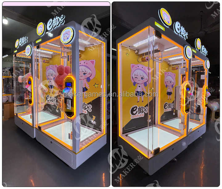 Factory Direct Indoor Scissors Cut Prize Gift Machine Vending Coin Operated Games Skill Arcade Machines