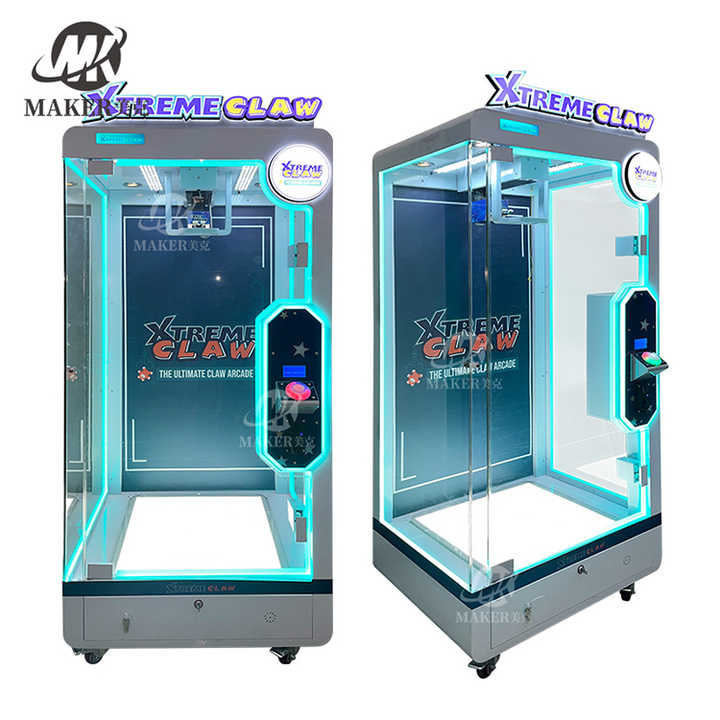 Maker Coin Operated Game Machine Shopping Mall Automatic Cut Prize Game Machine Plastic Claw Machine for Sale Philippines