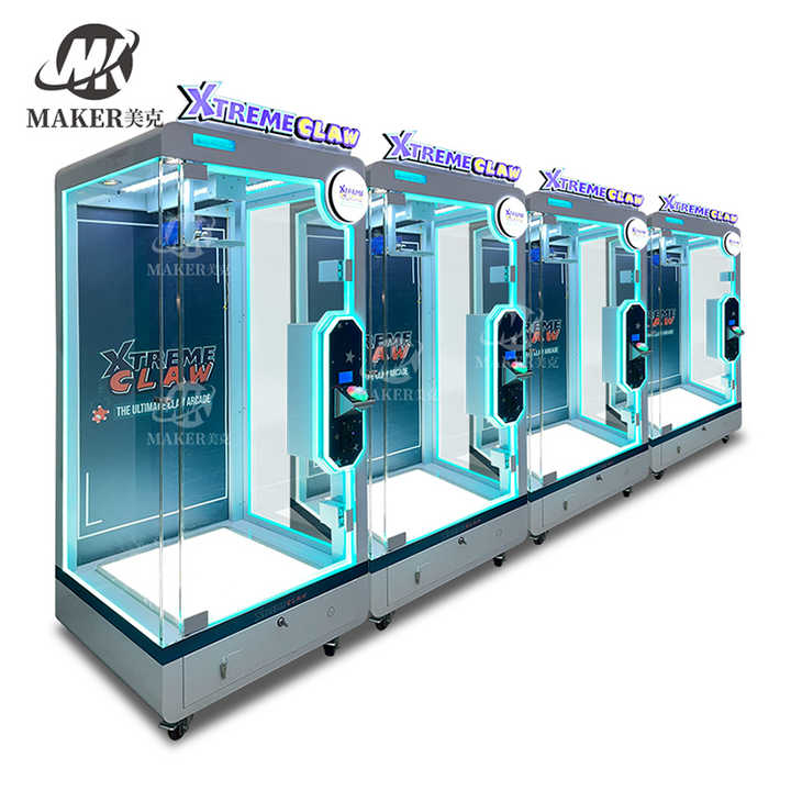 Maker Coin Operated Game Machine Shopping Mall Automatic Cut Prize Game Machine Plastic Claw Machine for Sale Philippines