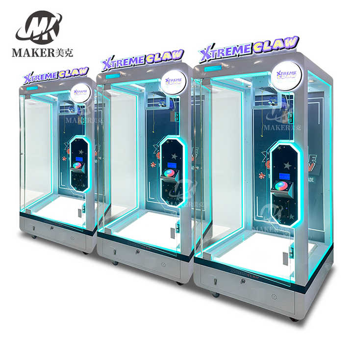 Maker Coin Operated Game Machine Shopping Mall Automatic Cut Prize Game Machine Plastic Claw Machine for Sale Philippines