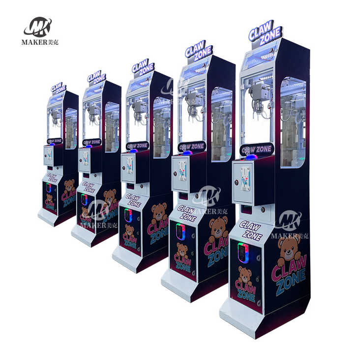 Maker Customized Small Mini Mega Rent Claw Machine Toy Prize Vending Doll Crane Game Machine with Coin Acceptor
