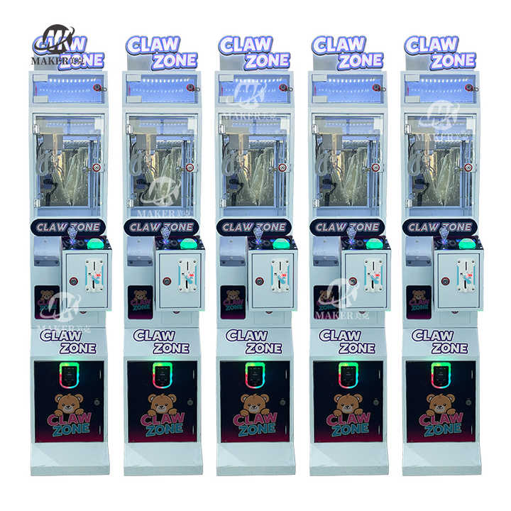 Maker Customized Small Mini Mega Rent Claw Machine Toy Prize Vending Doll Crane Game Machine with Coin Acceptor