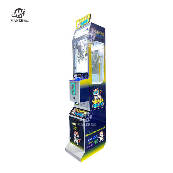 Maker Factory Wholesale Coin Operated Small Candy Arcade Game Machine Cheap Mini Plush Toy Gift Crane Claw for Kids