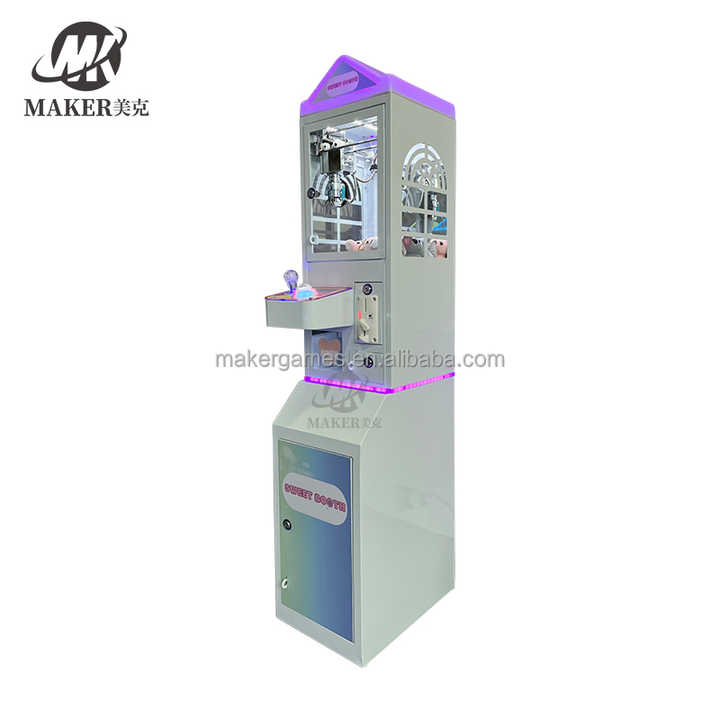 MAKER High Quality Mini Claw Machine Grab Mini Prize Support Customization Arcade Metal Coin Operated Game Mini Doll Machine