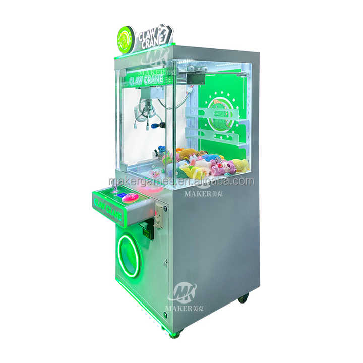 Maker Factory Wholesale Mini Crane Machine Custom Coin Operated Mini Claw Machine Doll Machine with Coin Acceptor