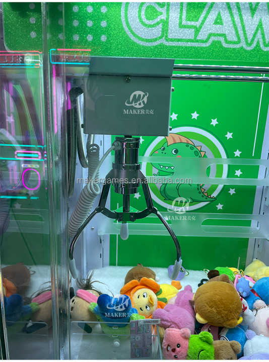 Maker Factory Wholesale Mini Crane Machine Custom Coin Operated Mini Claw Machine Doll Machine with Coin Acceptor