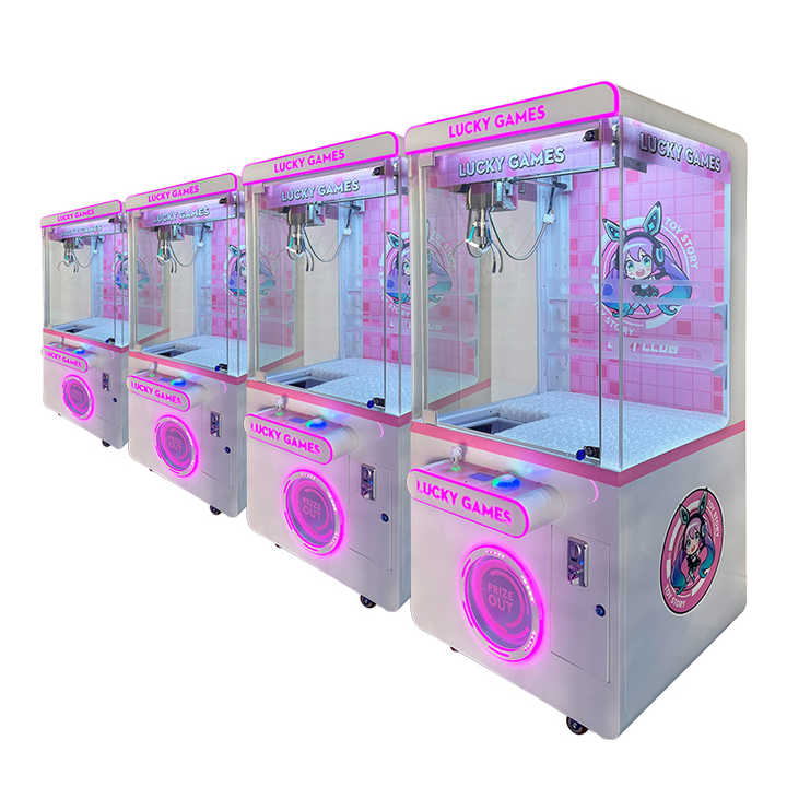 MAKER Doll Machine Grab Stuffed Animal Toys Metal Coin Operated Games Manufacturer Arcade Lucky Games Claw Machine
