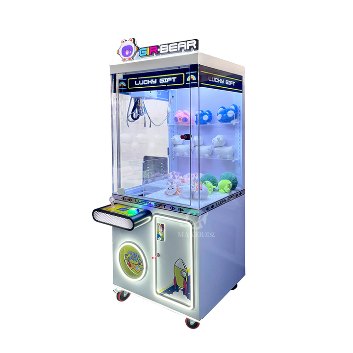 MAKER Hot Selling Commercial Plush Dolls Claw Crane Machine Factory Direct Coin Operated Toy Catcher Prize Arcade Game Machine