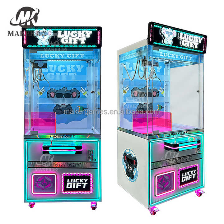 MAKER Grab Toy & Doll 5 Styles Doll Machine Give Away Doll Metal Coin Operated Games Arcade Game Claw Machine