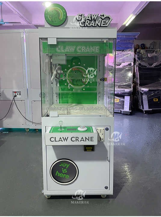 Maker Factory Wholesale Coin Operated Small Candy Arcade Game Machine Cheap Mini Plush Toy Gift Crane Claw Machine for Kids