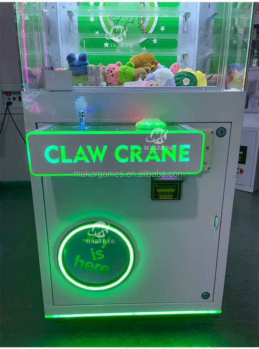 Maker Cheap Amusement Park Coin Operated Game Machine Toy Vending Arcade Claw Crane Machine Claw Machine With Bill Acceptor