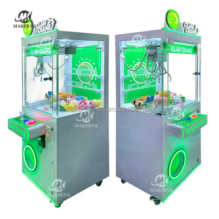 Maker Cheap Amusement Park Coin Operated Game Machine Toy Vending Arcade Claw Crane Machine Claw Machine With Bill Acceptor