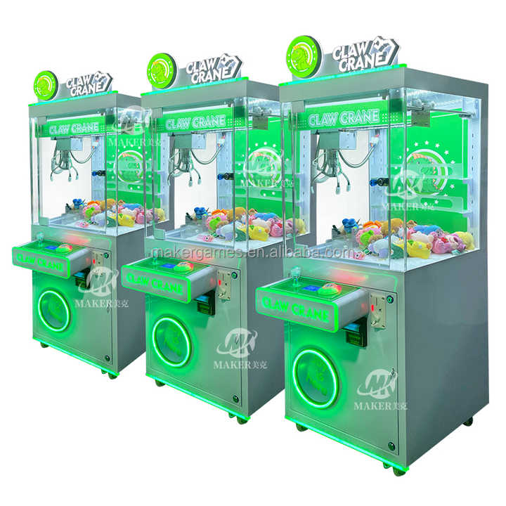 Maker Cheap Amusement Park Coin Operated Game Machine Toy Vending Arcade Claw Crane Machine Claw Machine With Bill Acceptor