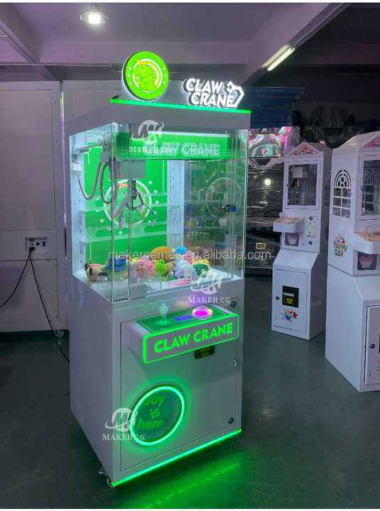 Make Mini Plush Toy Gift Crane Claw Factory Wholesale Coin Operated Small Candy Arcade Game Machine for Game Center