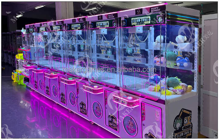 Maker Cheap Kids Toy Lucky Mini Claw Machine Small Plastic Doll Arcade Game Machine Coin Operated for Game Center