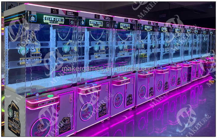 Maker Cheap Kids Toy Lucky Mini Claw Machine Small Plastic Doll Arcade Game Machine Coin Operated for Game Center