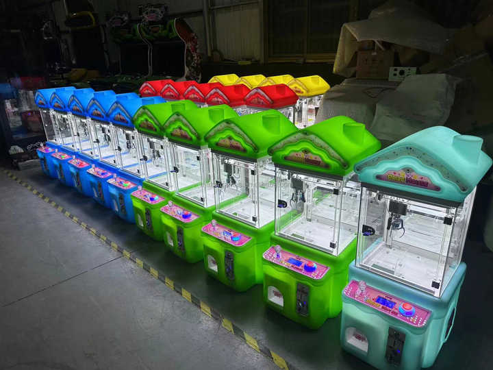Digital Printed Indoor Arcade Crane Toy Coin-Operated Prize Vending Board Game Machine for Amusement Board Material