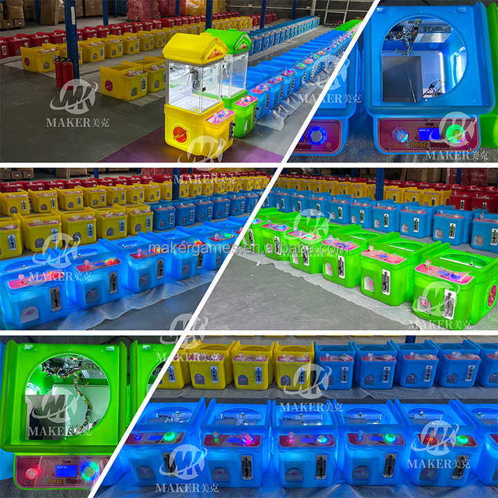 Digital Printed Indoor Arcade Crane Toy Coin-Operated Prize Vending Board Game Machine for Amusement Board Material