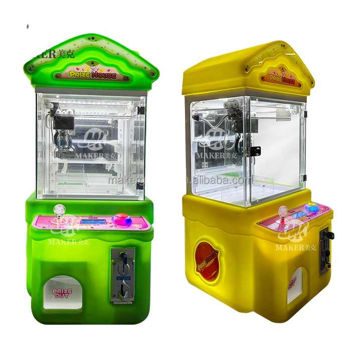 Digital Printed Indoor Arcade Crane Toy Coin-Operated Prize Vending Board Game Machine for Amusement Board Material