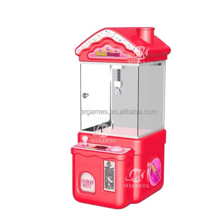 Digital Printed Indoor Arcade Crane Toy Coin-Operated Prize Vending Board Game Machine for Amusement Board Material