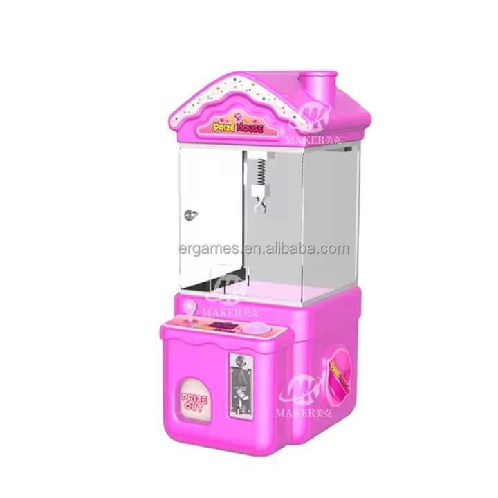 Digital Printed Indoor Arcade Crane Toy Coin-Operated Prize Vending Board Game Machine for Amusement Board Material