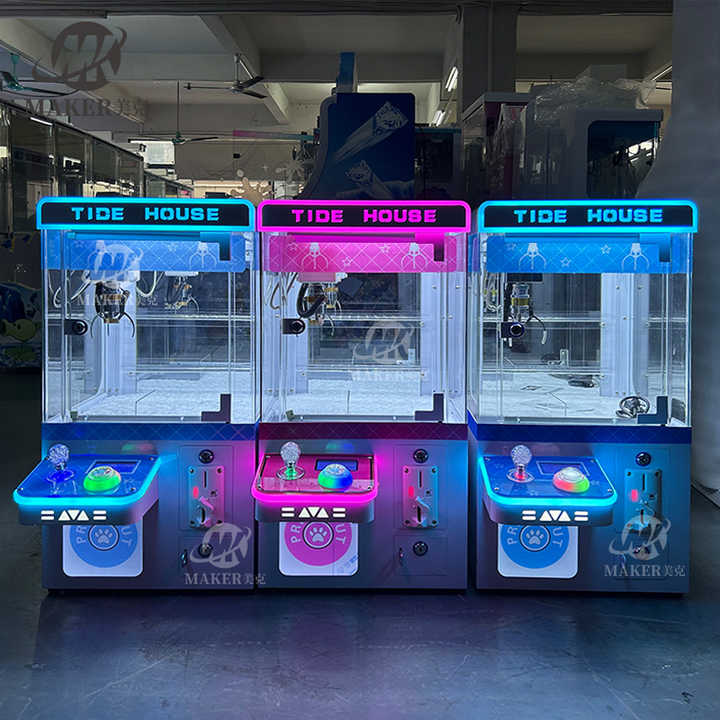 MAKER Cheap Doll Catcher Crane Game Machine Coin Operated Toy Hunting Machine Grab Arcade Claw Machine